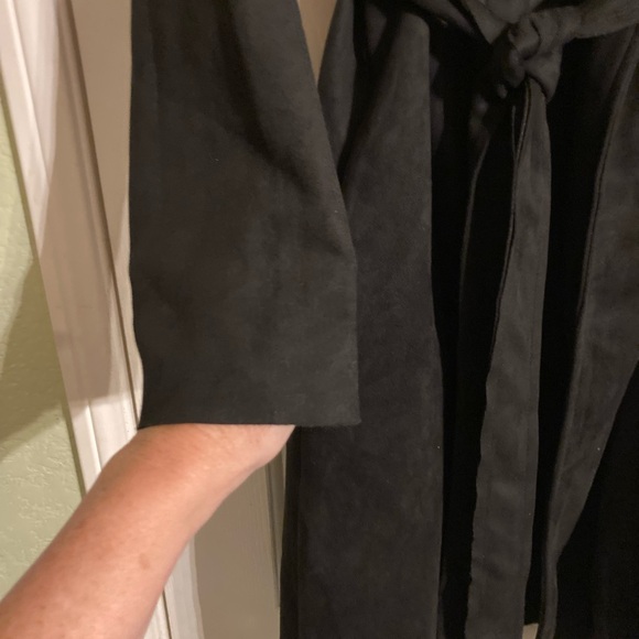 SHEIN - Faux Suede Black Jacket, Medium,NWOT - Picture 6 of 11